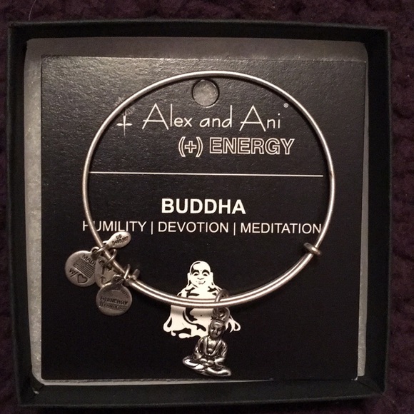 Alex and Ani Jewelry - Vintage Alex and Ani Buddha Bracelet